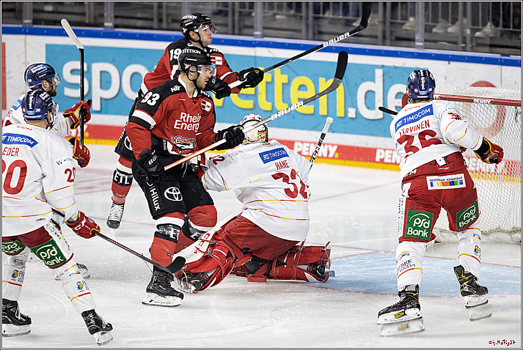 PENNY DEL;  Koelner Haie - Duesseldorfer EG; Koeln, 19.10.2021